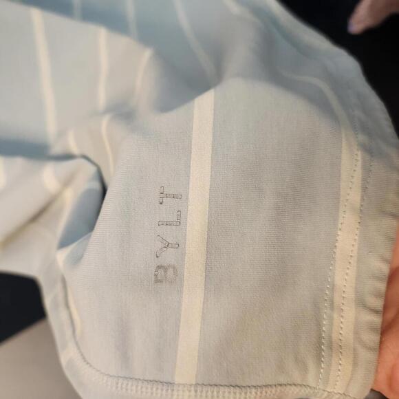 BYLT Menswear Light Blue Striped Drop Cut- Size XXL - Picture 6 of 7